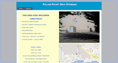 Desktop Screenshot of pillarpointstorage.com